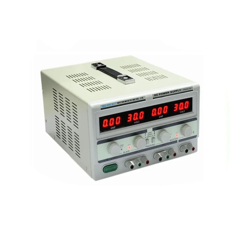 Dual Channel Linear Power Supply 30V 5A - Fuente de Alimentación Lineal Regulada de