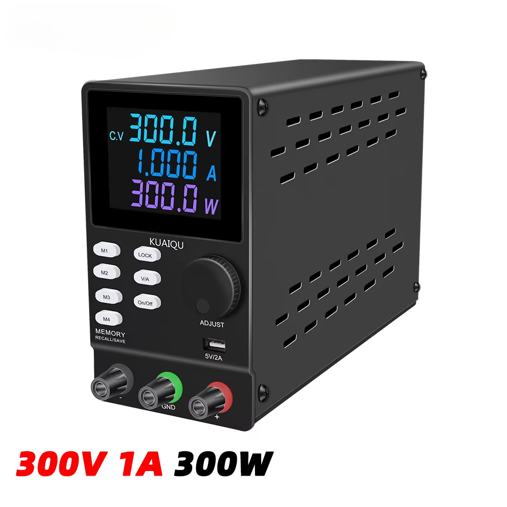 Switching Dc Power Supply 300V 1A - KUAIQU SPPS3001D pantalla de dígitos LED