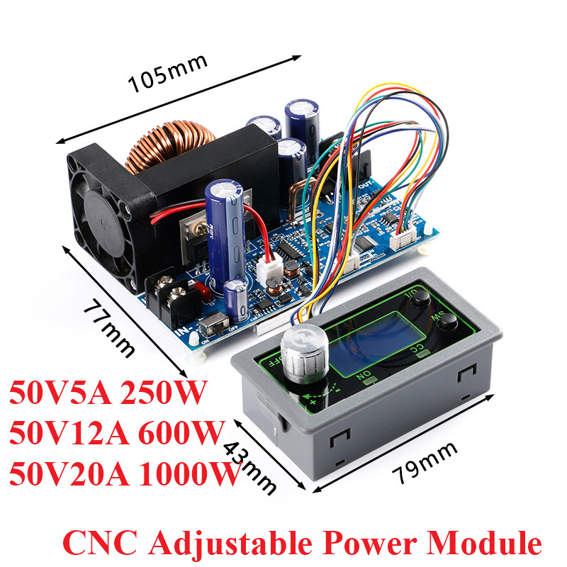 Step Down Dc Power Supply Module 1000W - Módulo de Fuente de Alimentación WZ5020L