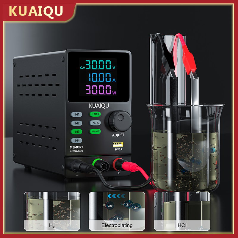 Switching Dc Power Supply 300V 1A - Fuente de Alimentación CC Ajustable KUAIQU