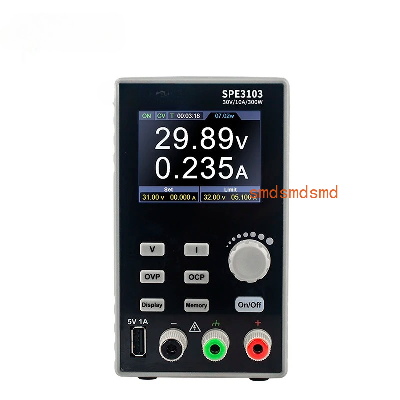 Programmable Dc Power Supply 60V 10A - Fuente de Alimentación CC Programable SPE