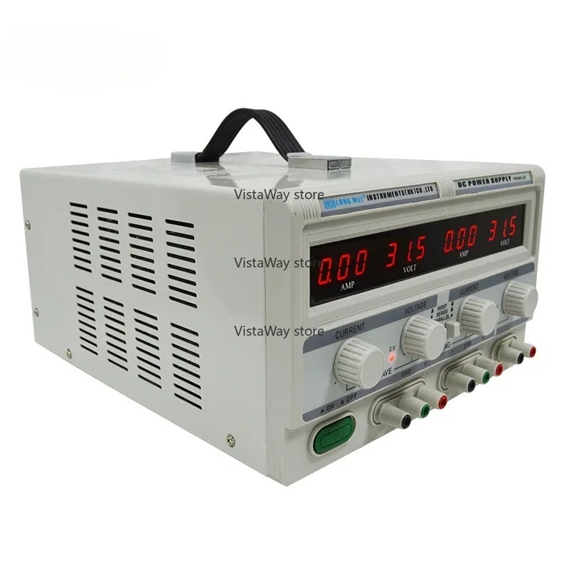 Linear Dc Power Supply Triple Output - Fuente de alimentación regulada de CC