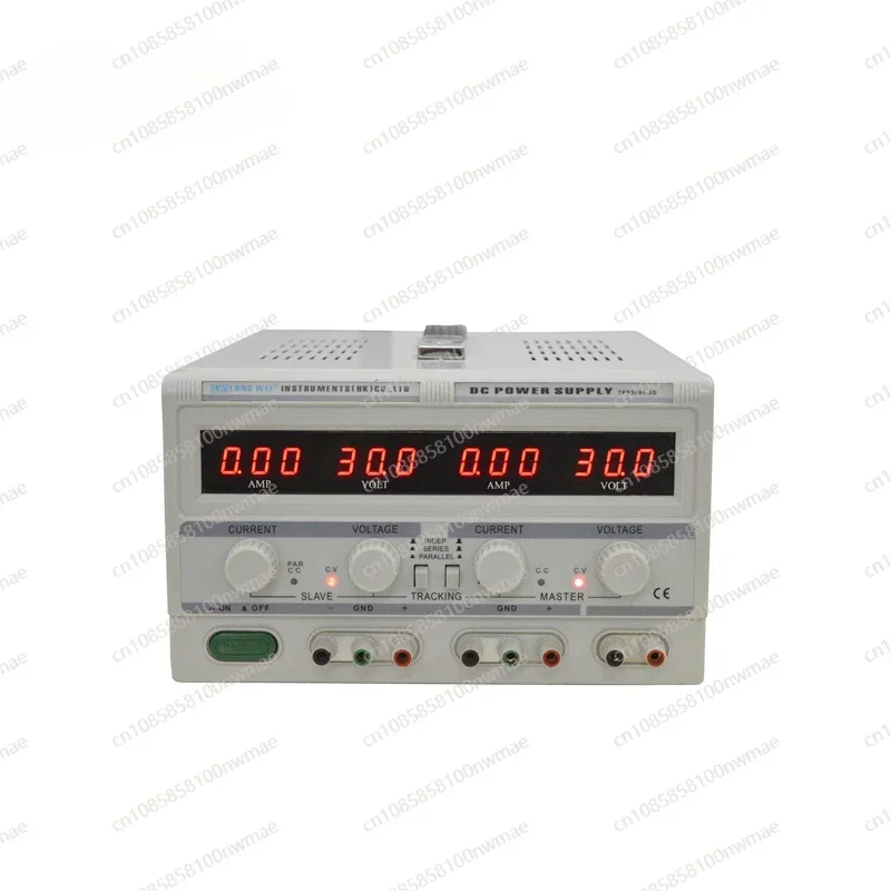 Fuente de alimentación regulad - Linear Dc Power Supply Triple Output reseña y precio