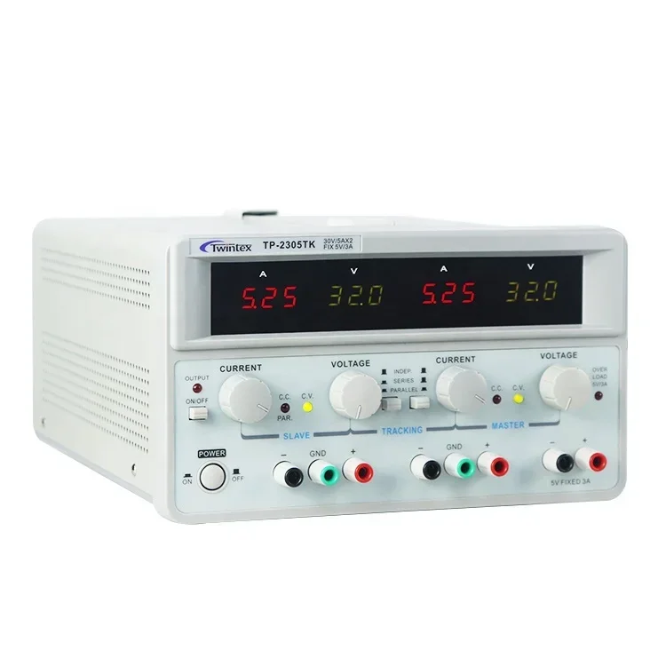 2026/Twintex TP-2305E Fuente d - Dual Channel Linear Power Supply 30V 5A reseña y precio