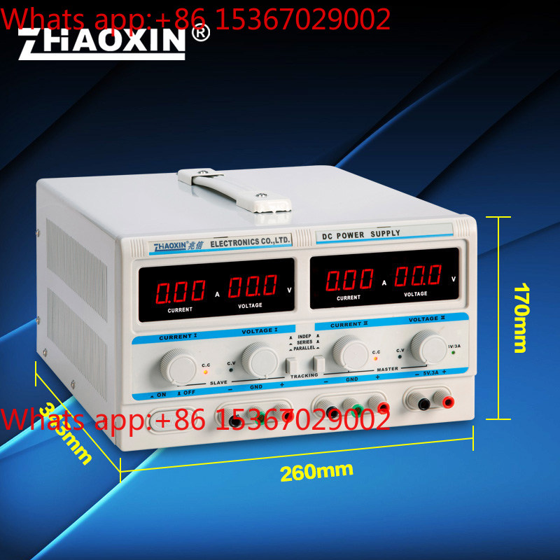 Fuente de alimentación lineal  - Dual Channel Linear Power Supply 30V 5A reseña y precio