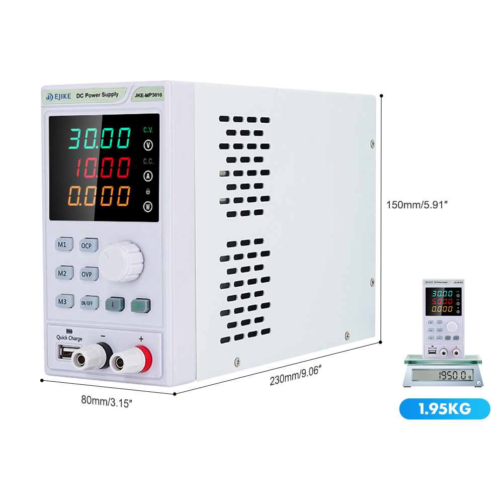 Fuente de Alimentación CC EJIK - Programmable Dc Power Supply 60V 10A reseña y precio